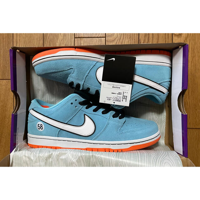 NIKE(ナイキ)のNike SB Dunk Low Pro Club 58 GULF 26.5㎝ メンズの靴/シューズ(スニーカー)の商品写真