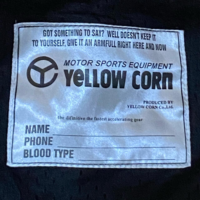 YeLLOW CORN(イエローコーン)のイエローコーン　　バイク　アウター　 メンズのジャケット/アウター(ライダースジャケット)の商品写真