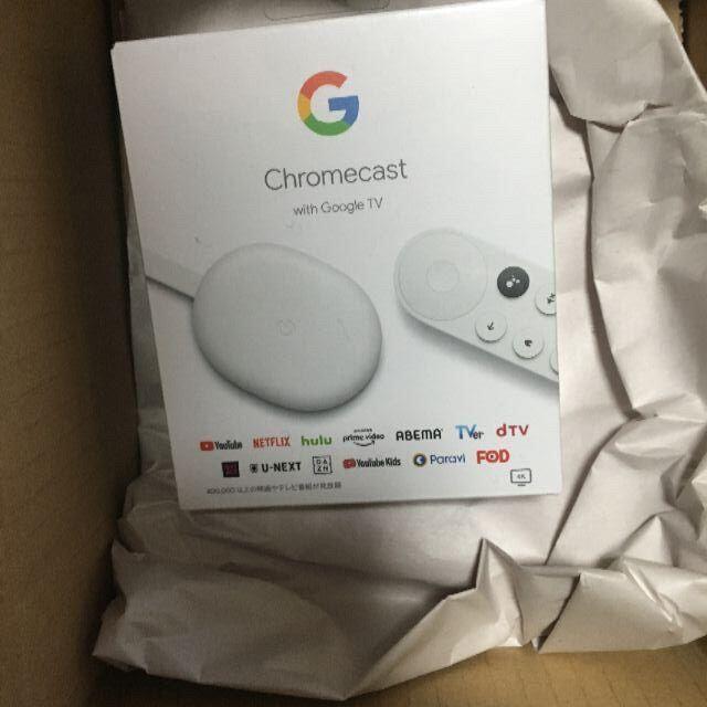 新品　Chromecast with Google TV GA01919-JP スマホ/家電/カメラのテレビ/映像機器(その他)の商品写真