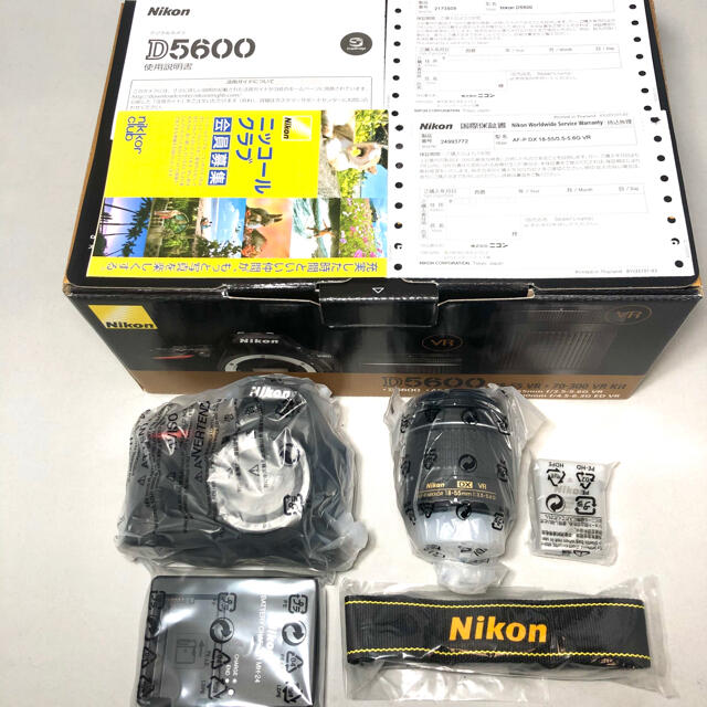 Nikon - 新品未使用 Nikon D5600 AF-P18-55レンズKITメーカー保証付
