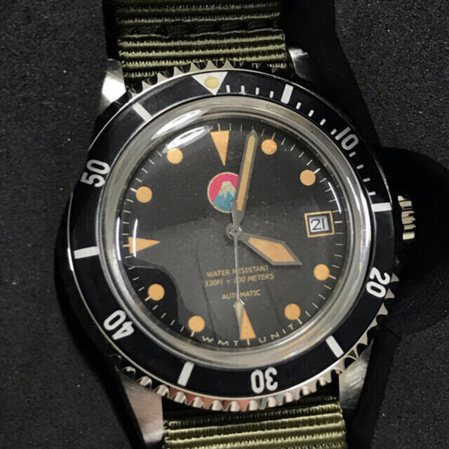 新品！WMT ROYAL MARINE FUJIダイヤル　時計 メンズの時計(腕時計(アナログ))の商品写真