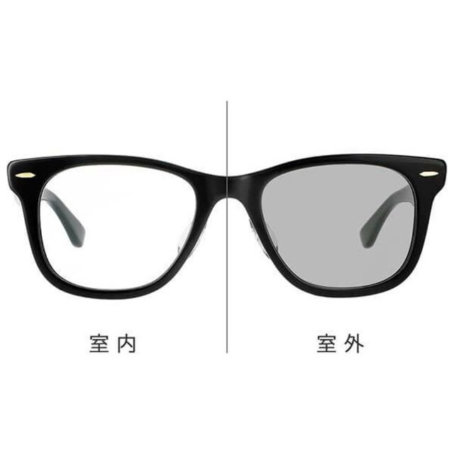 Zoff(ゾフ)のZoff × WIND AND SEA サングラス ウェリントン 調光レンズ メンズのファッション小物(サングラス/メガネ)の商品写真