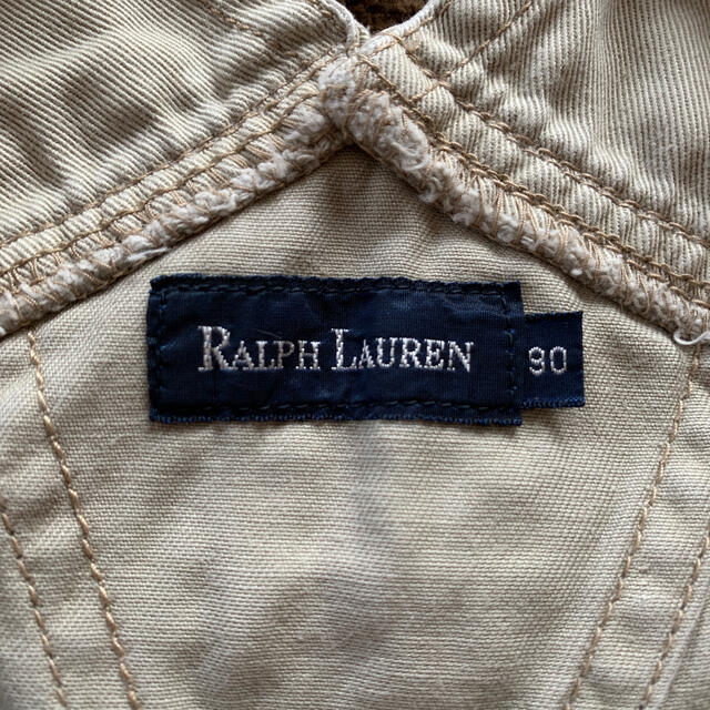 Ralph Lauren(ラルフローレン)の【値下げ】キッズ　ラルフローレン　オーバーオール　90cm キッズ/ベビー/マタニティのキッズ服女の子用(90cm~)(その他)の商品写真