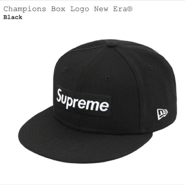 メンズSupreme champions Box Logo New Era black