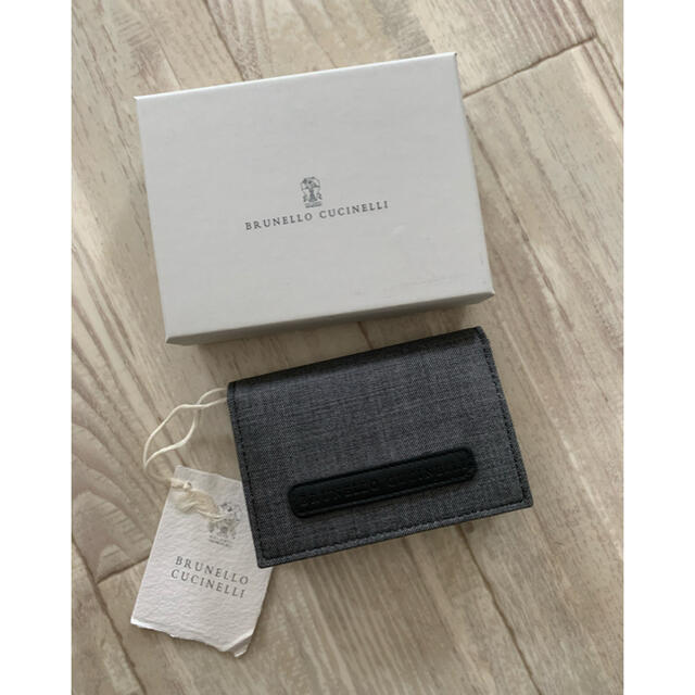 BRUNELLO CUCINELLI - 新品　ブルネロクチネリ　Brunello Cucinelli カードホルダー