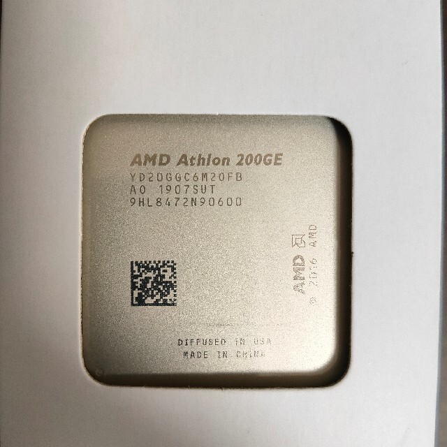 AMD Athlon 200GE BOX CPU 新品 未開封 2