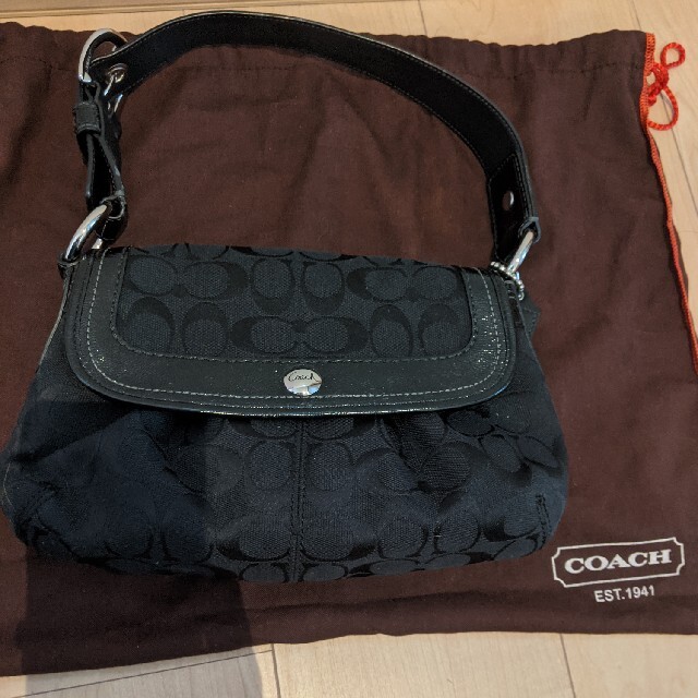 COACH(コーチ)のコーチ　ハンドバッグ　ブラック レディースのバッグ(ハンドバッグ)の商品写真