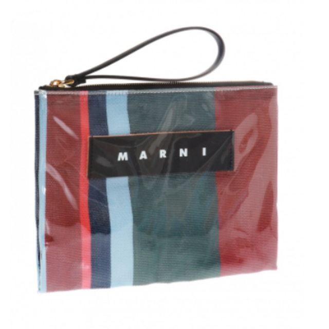 Marni(マルニ)の★SALE☆【MARNI】 ロゴ付きクラッチバック レディースのバッグ(クラッチバッグ)の商品写真