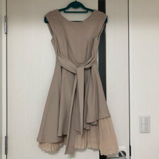 ジルスチュアート(JILLSTUART)のJILL STUART ベージュワンピース(ひざ丈ワンピース)