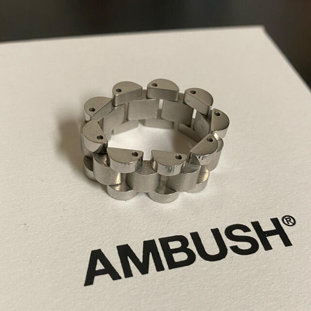 WILDSIDE × AMBUSH A CHAIN RING(XS BLACK): AMBUSH｜WILDSIDE YOHJI YAMAMOTO  [Official