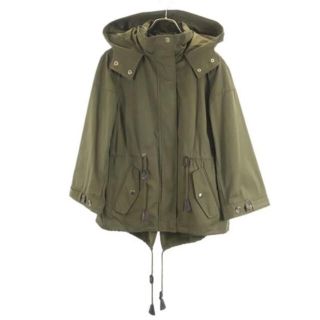 ザラ(ZARA)のZARA モッズコート　カーキ　xs(モッズコート)