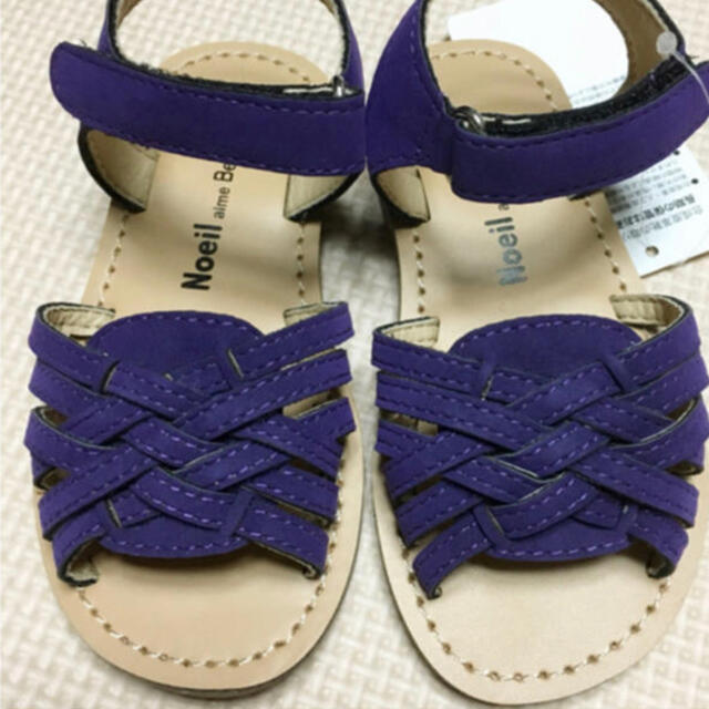 BEBE Noeil(ベベノイユ)のbebe  サンダル キッズ/ベビー/マタニティのキッズ靴/シューズ(15cm~)(サンダル)の商品写真