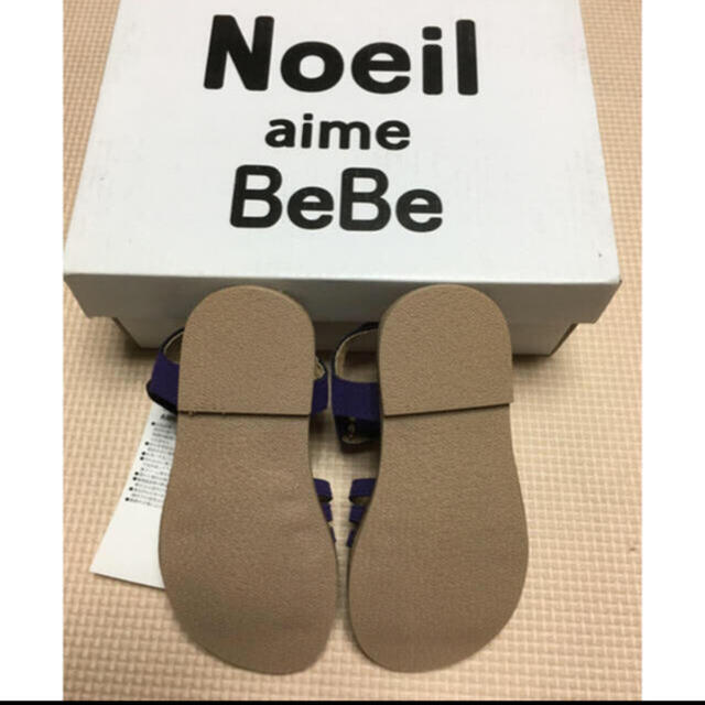 BEBE Noeil(ベベノイユ)のbebe  サンダル キッズ/ベビー/マタニティのキッズ靴/シューズ(15cm~)(サンダル)の商品写真