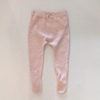 ザラキッズ(ZARA KIDS)の【emaa.様専用】ZARA baby 足カバー付きベーシックニットレギンス(パンツ)