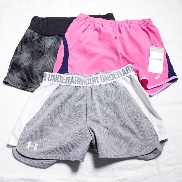 UNDER ARMOUR(アンダーアーマー)の■UNDER ARMOUR...　ショートパンツ　レディース　3点セット レディースのパンツ(ショートパンツ)の商品写真