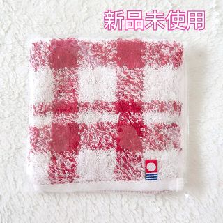 イマバリタオル(今治タオル)の今治 タオル ハンカチ 【新品】レッド(ハンカチ)