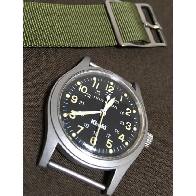 Hamilton(ハミルトン)のhamilton khaki 9415A ハミルトン カーキ メンズの時計(腕時計(アナログ))の商品写真