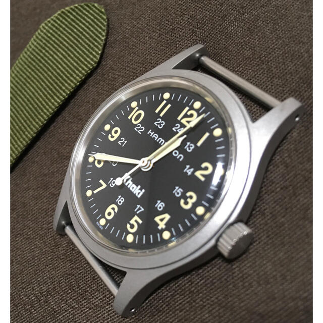 Hamilton(ハミルトン)のhamilton khaki 9415A ハミルトン カーキ メンズの時計(腕時計(アナログ))の商品写真