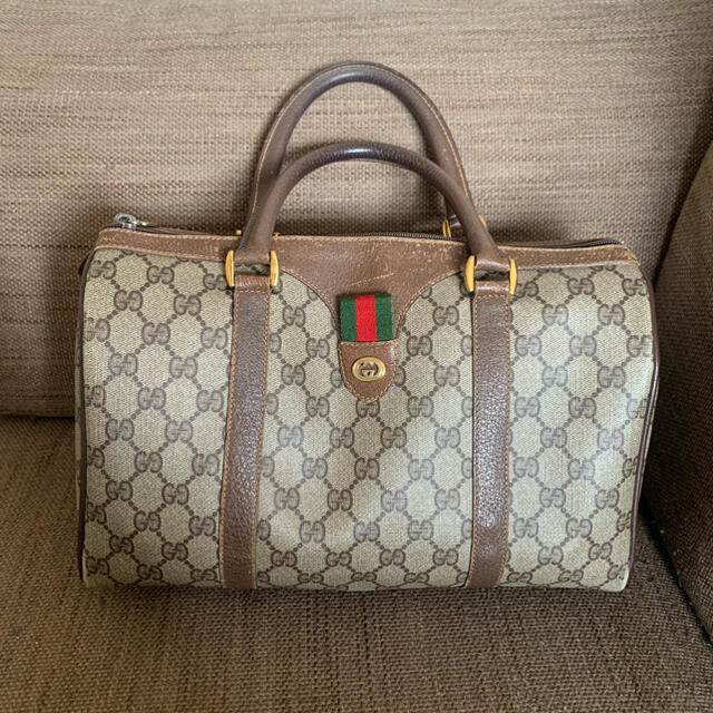 オールドグッチGUCCI ボストンバッグ オールドグッチGUCCI ボストンバッグ