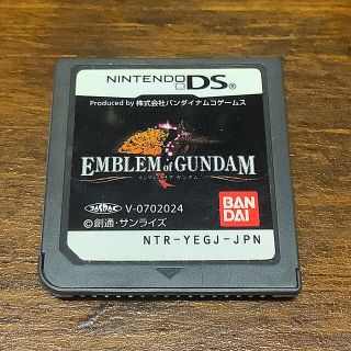 バンダイ(BANDAI)のEMBLEM of GUNDAM ds ソフト(携帯用ゲームソフト)