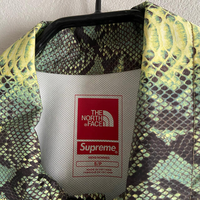 Supreme The NorthFace Snakeskin コーチジャケット