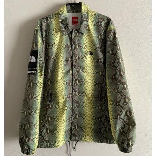 シュプリーム(Supreme)のSupreme The NorthFace Snakeskin コーチジャケット(ナイロンジャケット)