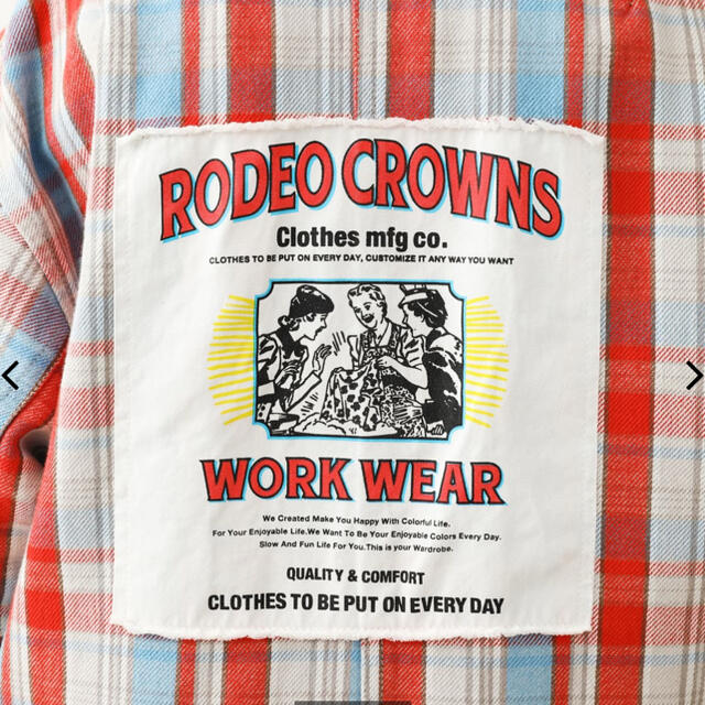 RODEO CROWNS WIDE BOWL(ロデオクラウンズワイドボウル)のVintageパッチカバーオール レディースのジャケット/アウター(テーラードジャケット)の商品写真