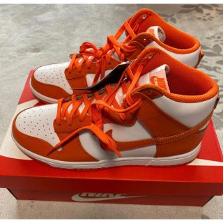 ナイキ(NIKE)のNIKE DUNK HIGH "Orange Blaze" 26.5(スニーカー)