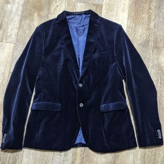 ザラ(ZARA)の美品◇ZARA MAN ザラマン◇ベルベットテーラードジャケット◇XL(テーラードジャケット)