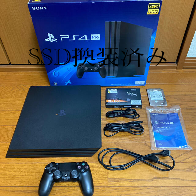 PS4 Pro CUH-7200B BO1 SSD 500GB 換装品