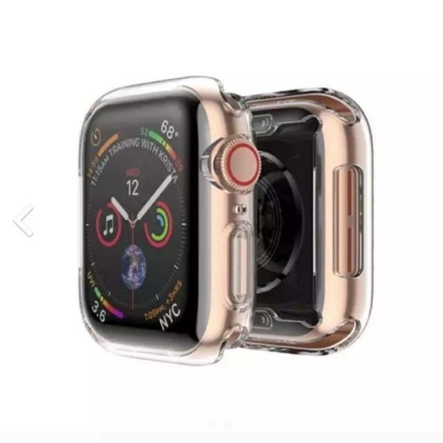 Apple Watch(アップルウォッチ)のApplewatch アップルウォッチ 保護カバー ケース クリア 40mm スマホ/家電/カメラのスマホアクセサリー(モバイルケース/カバー)の商品写真