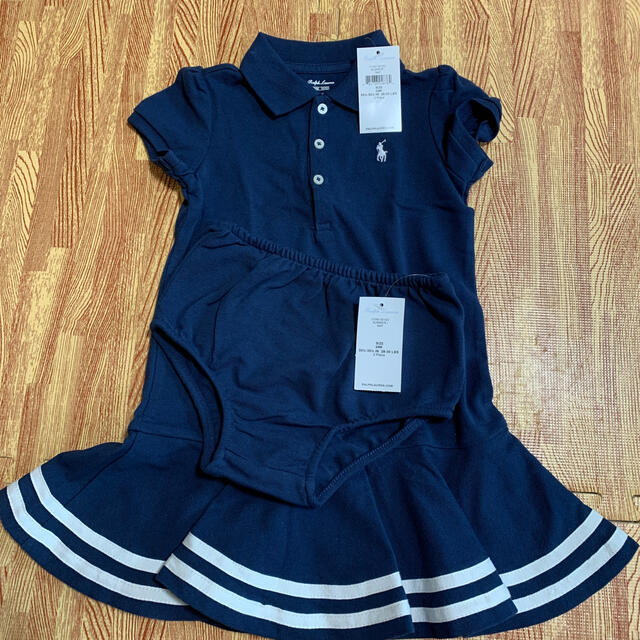 Ralph Lauren(ラルフローレン)のラルフローレン　ワンピース キッズ/ベビー/マタニティのベビー服(~85cm)(ワンピース)の商品写真