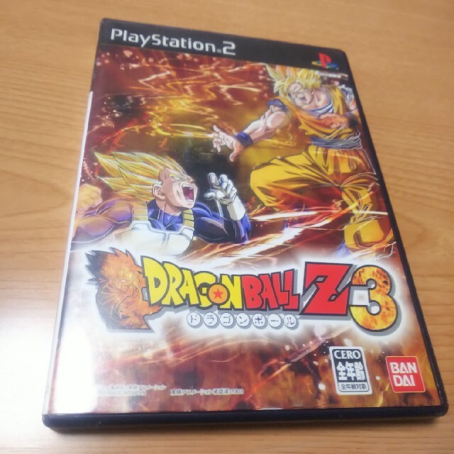 PlayStation2(プレイステーション2)のドラゴンボールZ3 プレステ2 エンタメ/ホビーのゲームソフト/ゲーム機本体(家庭用ゲームソフト)の商品写真