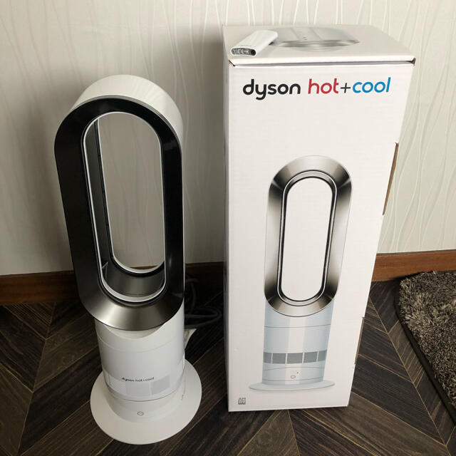 Dyson(ダイソン)のdyson hot＆cool am09 white スマホ/家電/カメラの冷暖房/空調(ファンヒーター)の商品写真