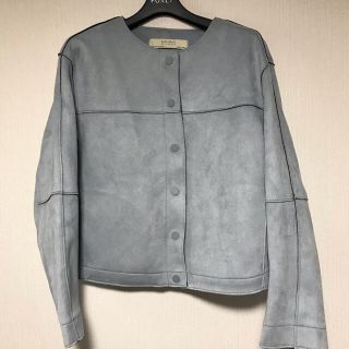 ザラ(ZARA)のZARA スエード　ジャケット(ライダースジャケット)