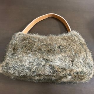 ファー素材のbag(ハンドバッグ)