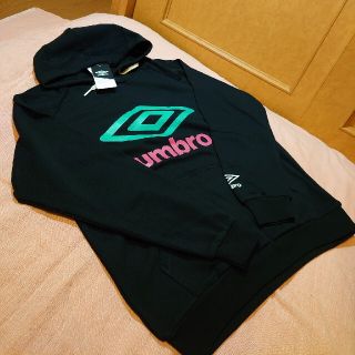 アンブロ(UMBRO)のアンブロ レディース  スウエツトパーカー  スポーツウェア ブラック XL(パーカー)