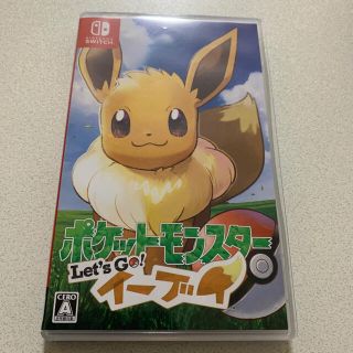 ニンテンドースイッチ(Nintendo Switch)のポケットモンスター Let's Go! イーブイ- Switch 箱に割れあり(家庭用ゲームソフト)