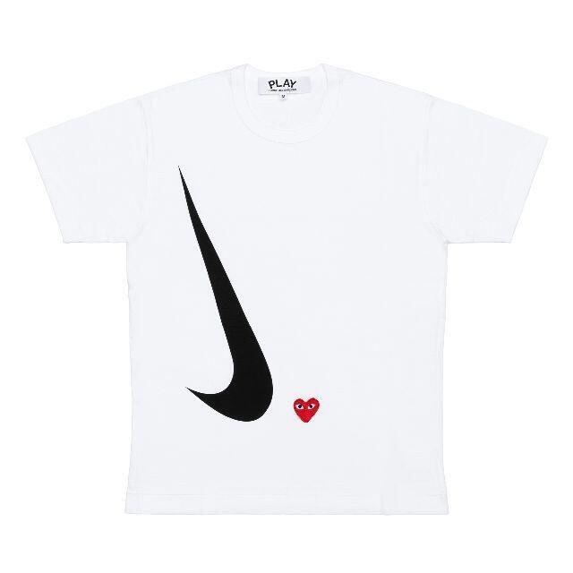 COMME des GARCONS(コムデギャルソン)の新品 / XL / PLAY COMME des GARCONS × NIKE メンズのトップス(Tシャツ/カットソー(半袖/袖なし))の商品写真