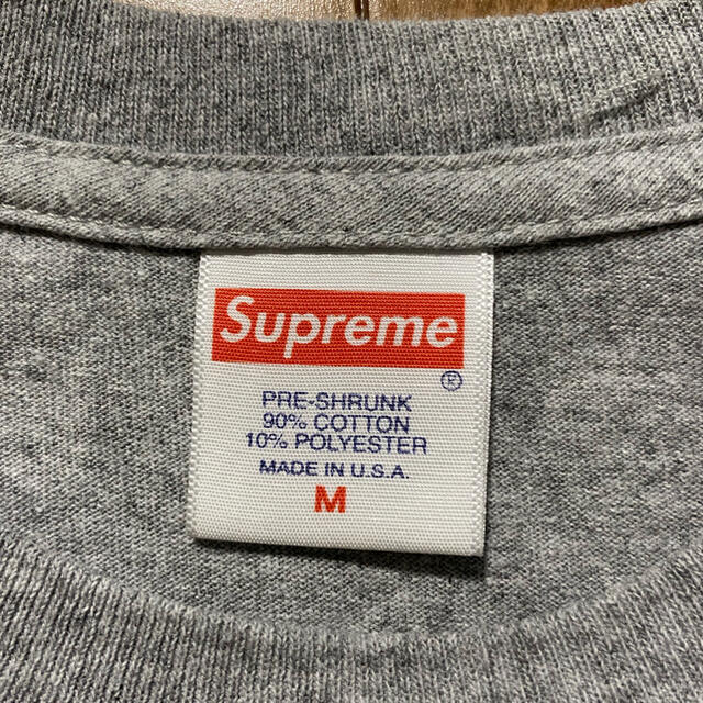 SUPREME   ロンT   M   美品 3