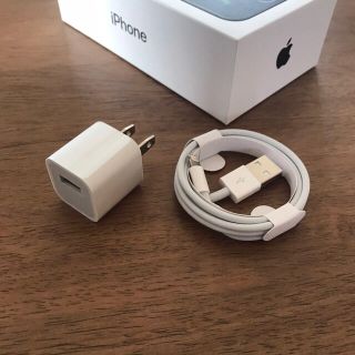 アイフォーン(iPhone)のiPhone 充電器 充電ケーブル コード lightning cable(バッテリー/充電器)