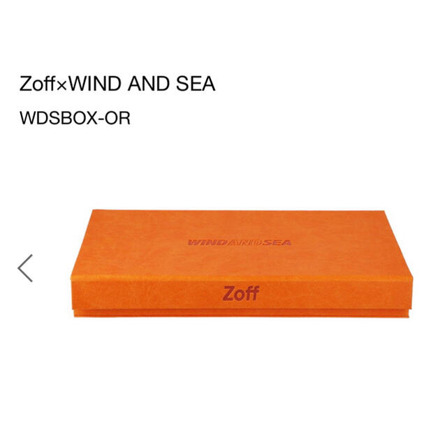WIND AND SEA サングラスケース BOX 箱 ゾフ　ZOFF