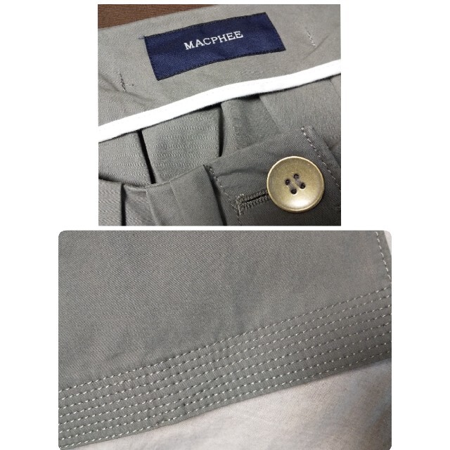 MACPHEE(マカフィー)のTOMORROWLAND マカフィー スプリングコート 38 カーキ レディースのジャケット/アウター(スプリングコート)の商品写真