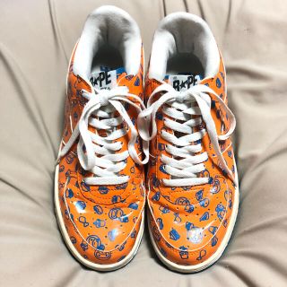 アベイシングエイプ(A BATHING APE)のアベイシングエイプ☪️希少 26/8 エイプスタ FS-001 マイロカモ(スニーカー)