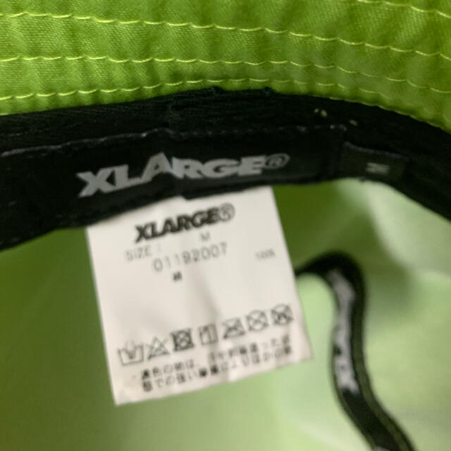 XLARGE(エクストララージ)のXLARGE バケットハット 黄緑 メンズの帽子(ハット)の商品写真