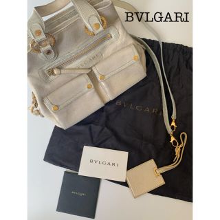 ブルガリ(BVLGARI)のBVLGARI （ブルガリ) APETEL 2WAYバッグ シャンパンゴールド(ハンドバッグ)