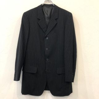 Yohji Yamamoto(ストライプ ・ テーラードジャケット)のフリマ Yohji Yamamoto(ストライプ ・ テーラードジャケット)のフリマ