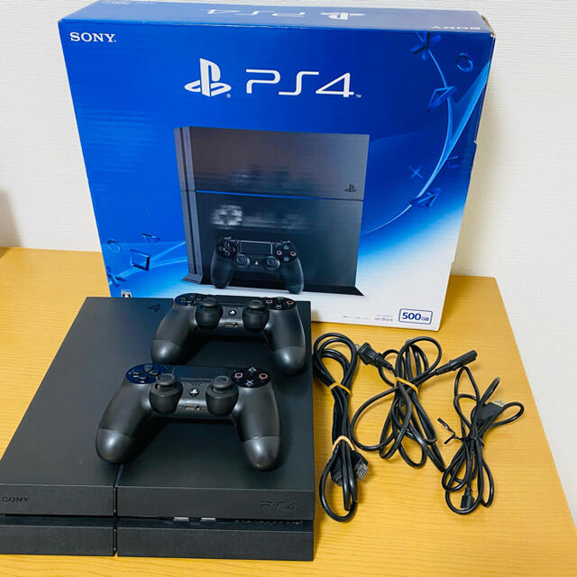 箱付き！美品　SONY PlayStation4 本体 CUH-1200AB01