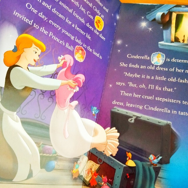 Disney 新品 Disney Princess シンデレラ英語絵本 サウンドブックの通販 By ちいたん ディズニーならラクマ