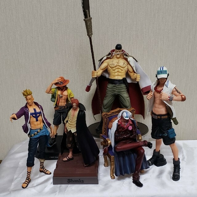 ワンピース 1番くじ 白ひげ&マルコ フィギュアセット | www
